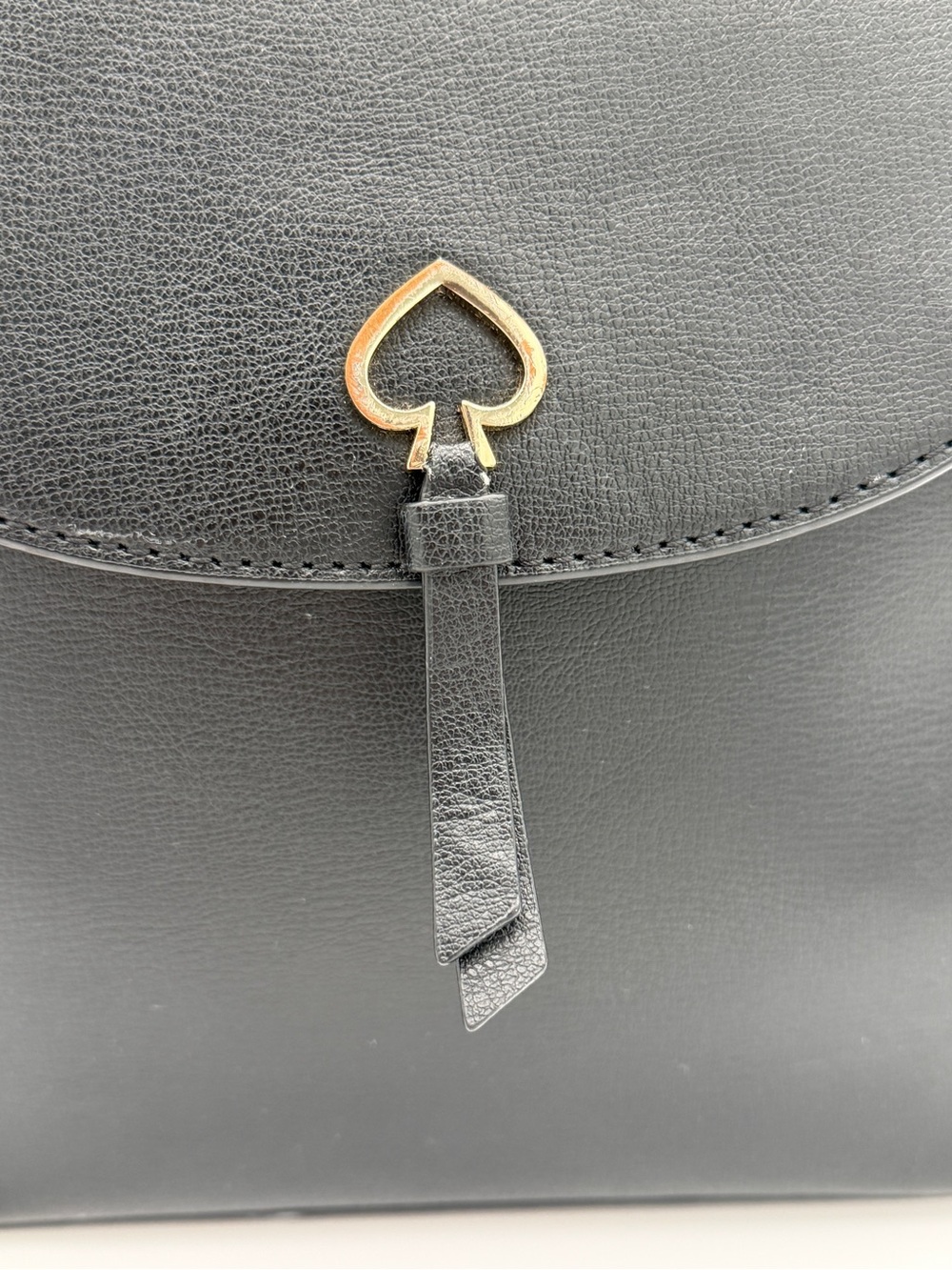 Kate Spade New York Chelsea Nylon Backpack Purse Bag Black Gold Hardware *** - Picture 2 of 11